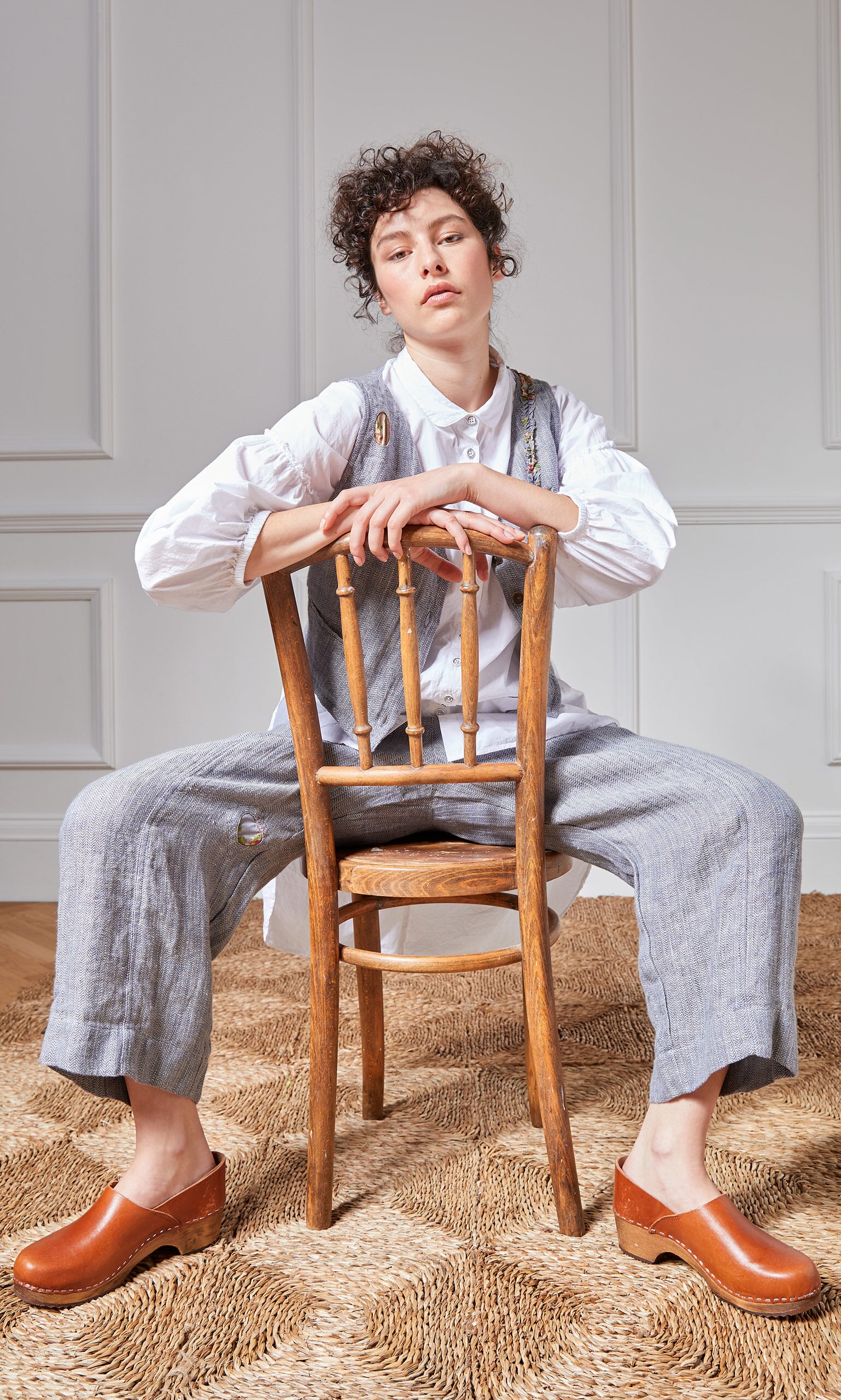 Herringbone waistcoat