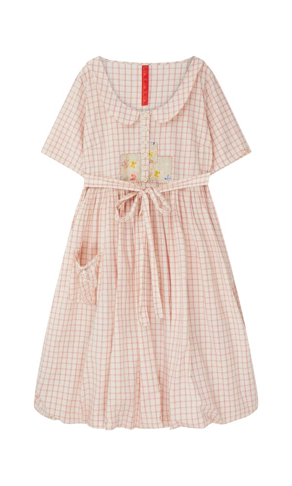 Ditchling check dress