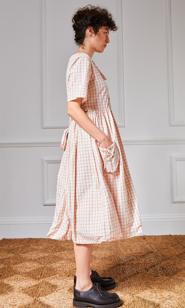 Ditchling check dress