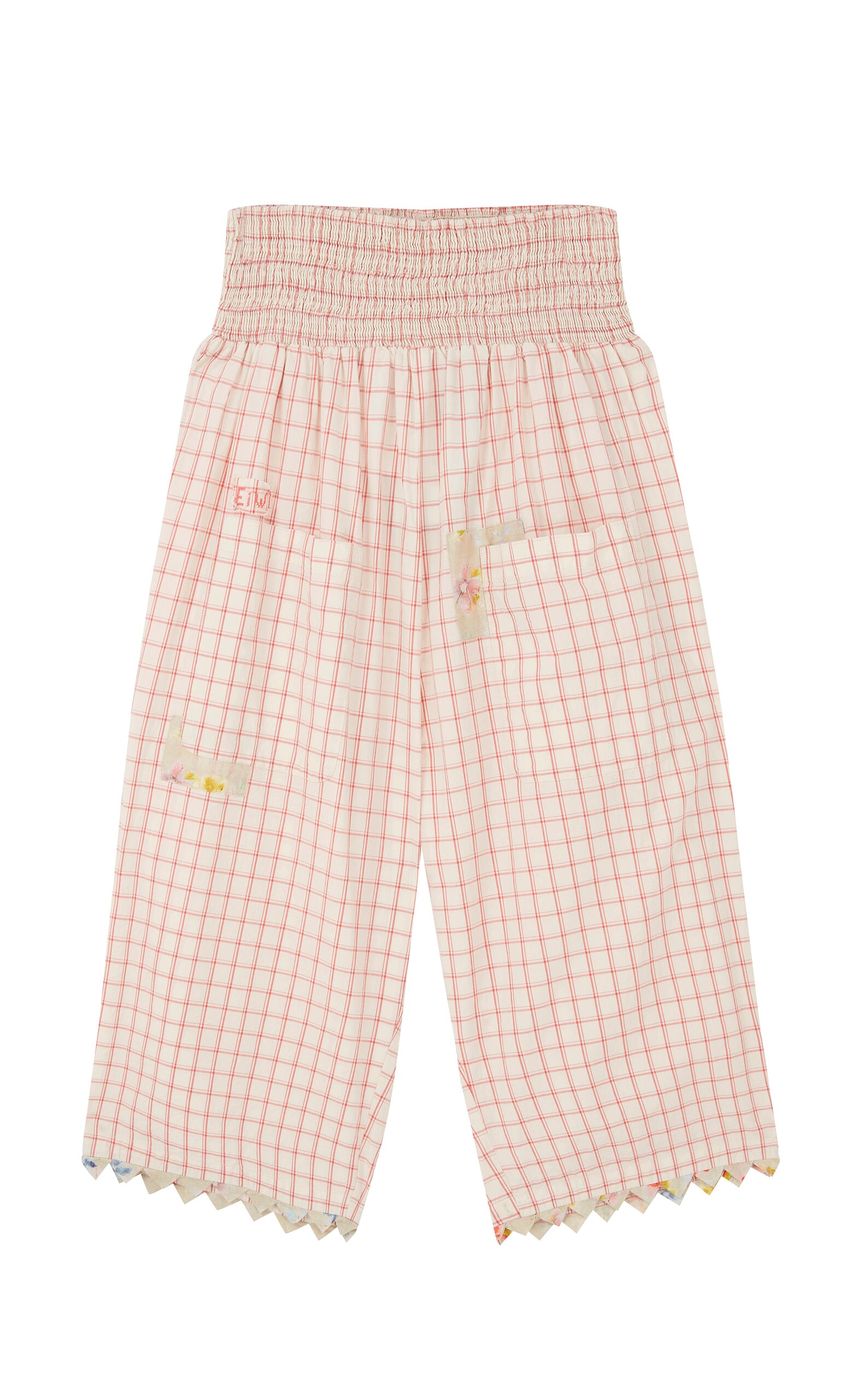 Molle check pants