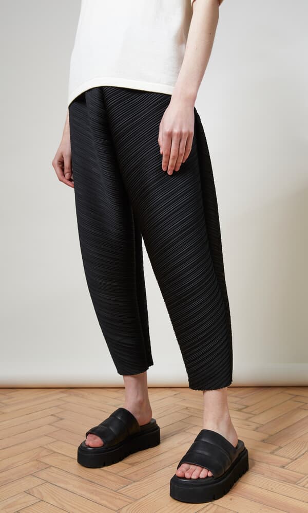Plisse pants