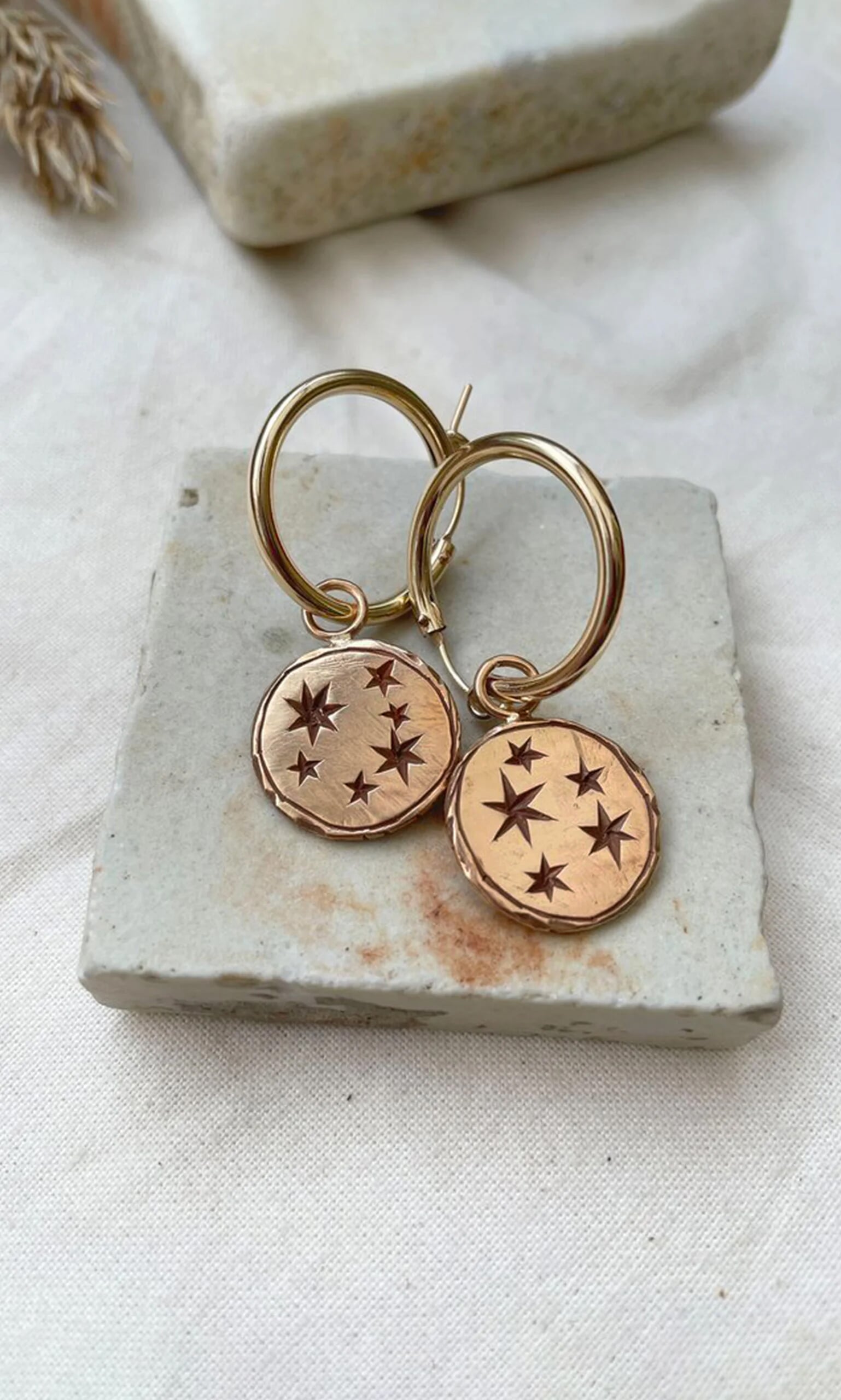 Seren star earrings - Plümo Ltd