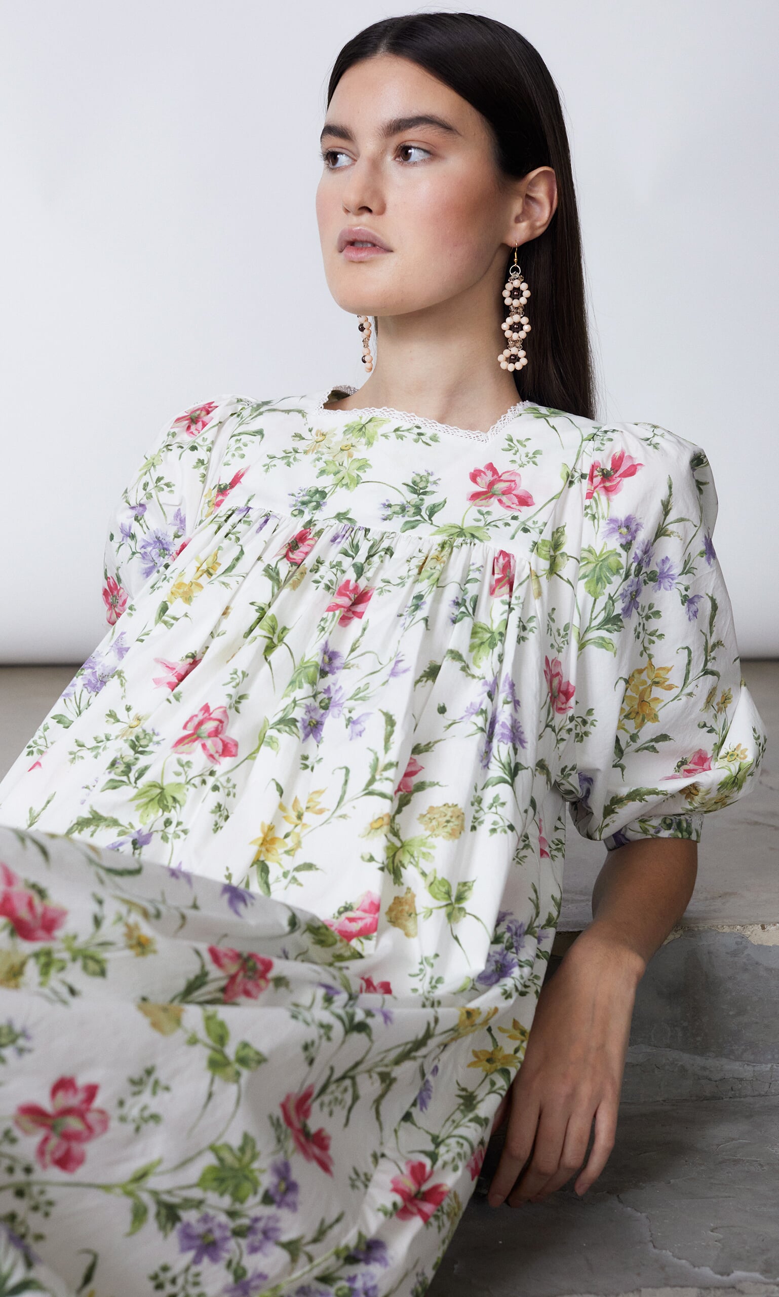 Marguerite earrings