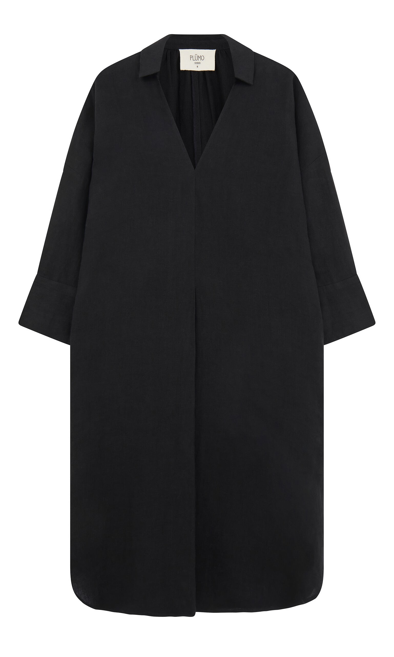 Artist Linen dress - coal