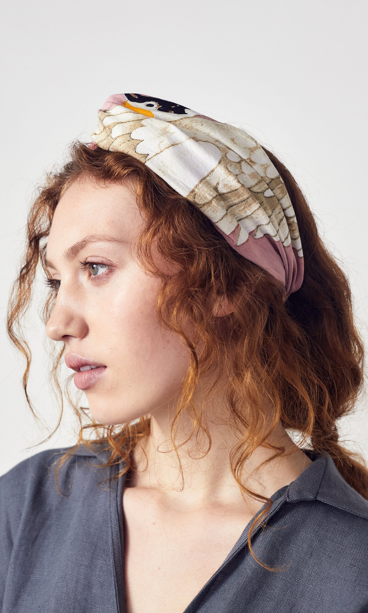 Pink Stork Headband