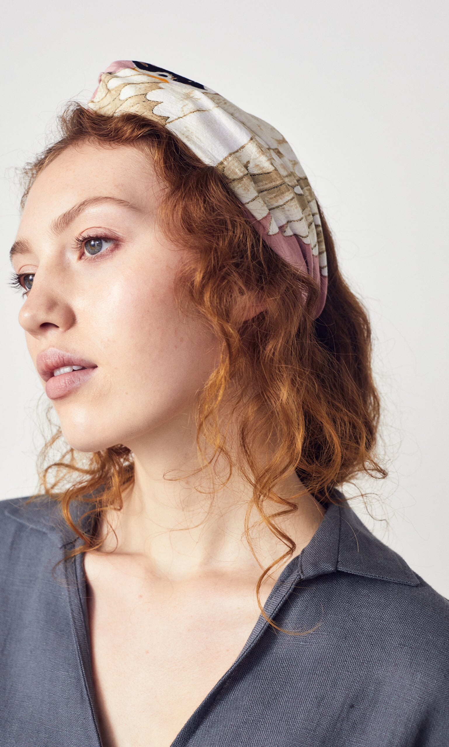 Pink Stork Headband