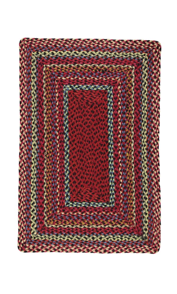 Rectangular Berry Rug