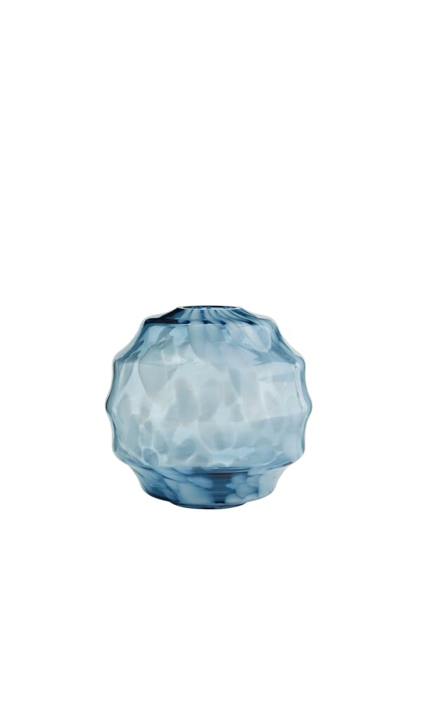 Marine glass vase 