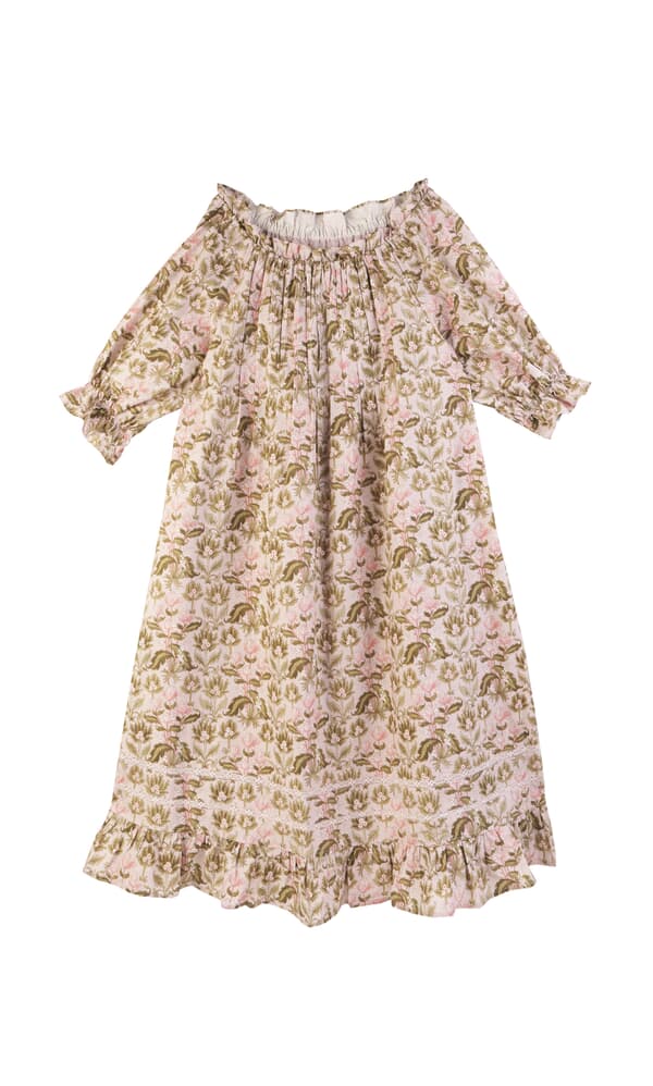 Garden print dress