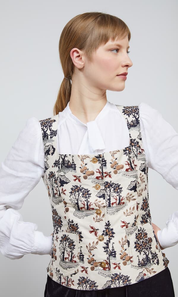 Doe waisted top