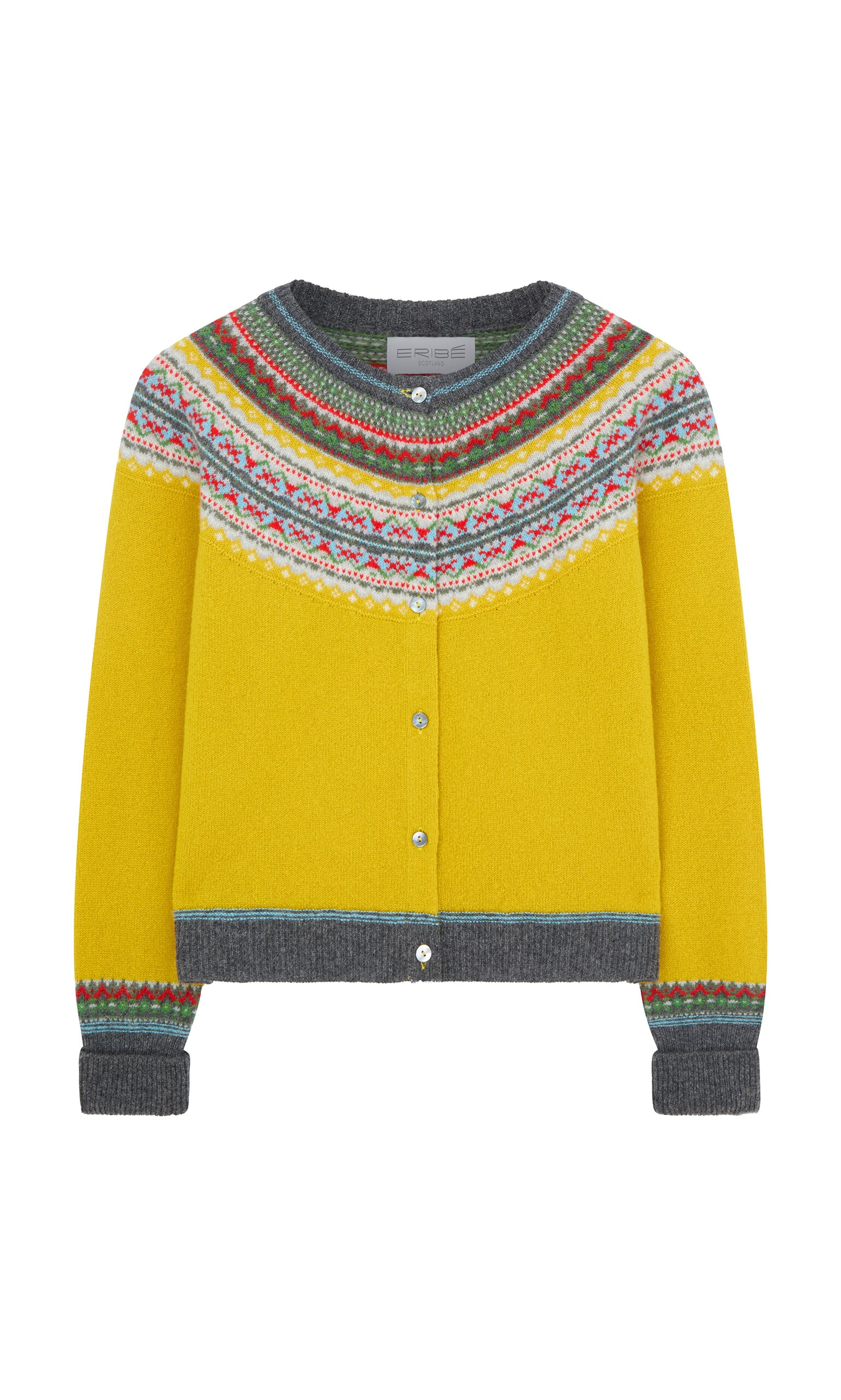 Piccalilli yellow cardigan - Plümo Ltd