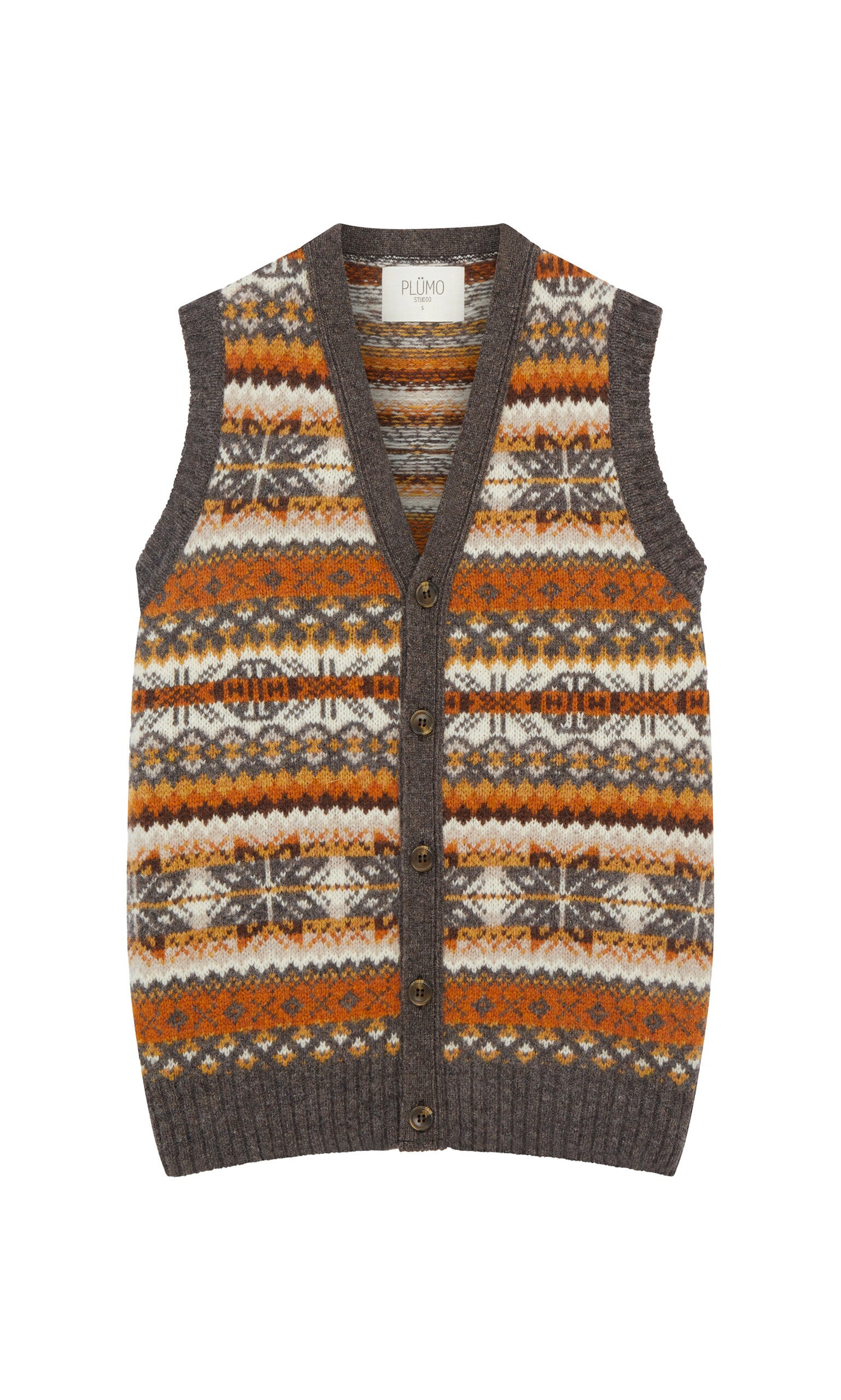 Melton brown waistcoat