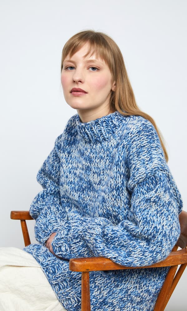 Loudon blue jumper