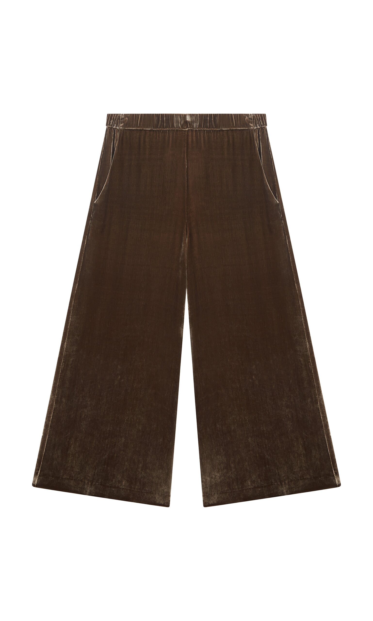 Sage velvet pants