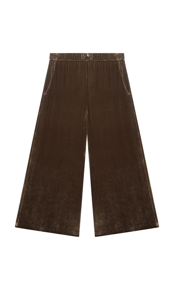 Sage velvet pants