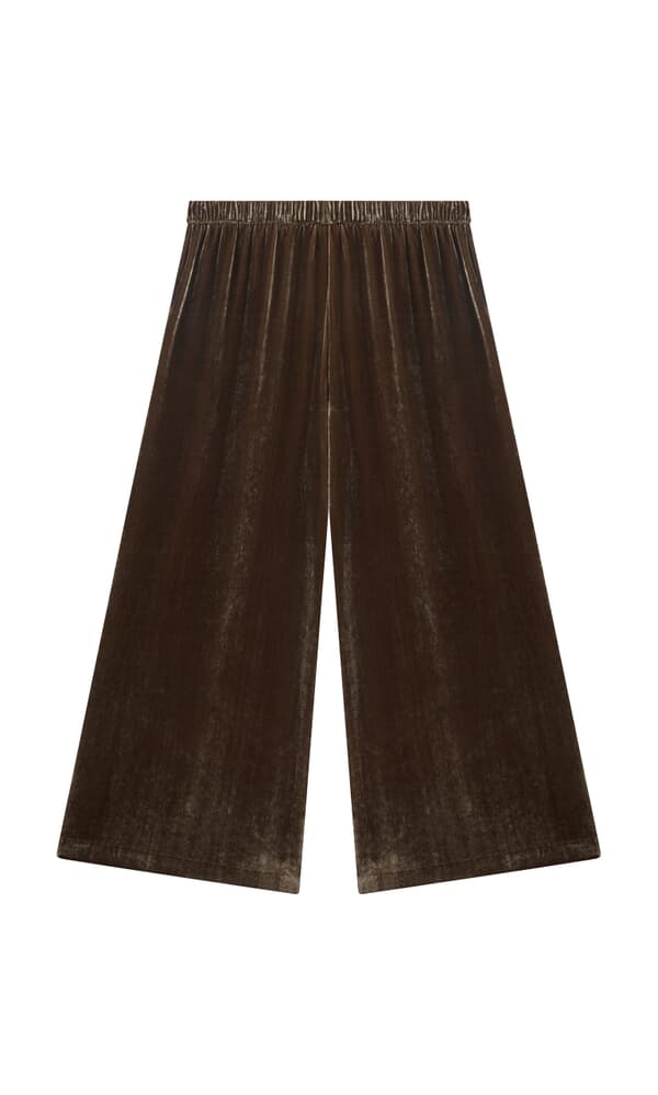 Sage velvet pants