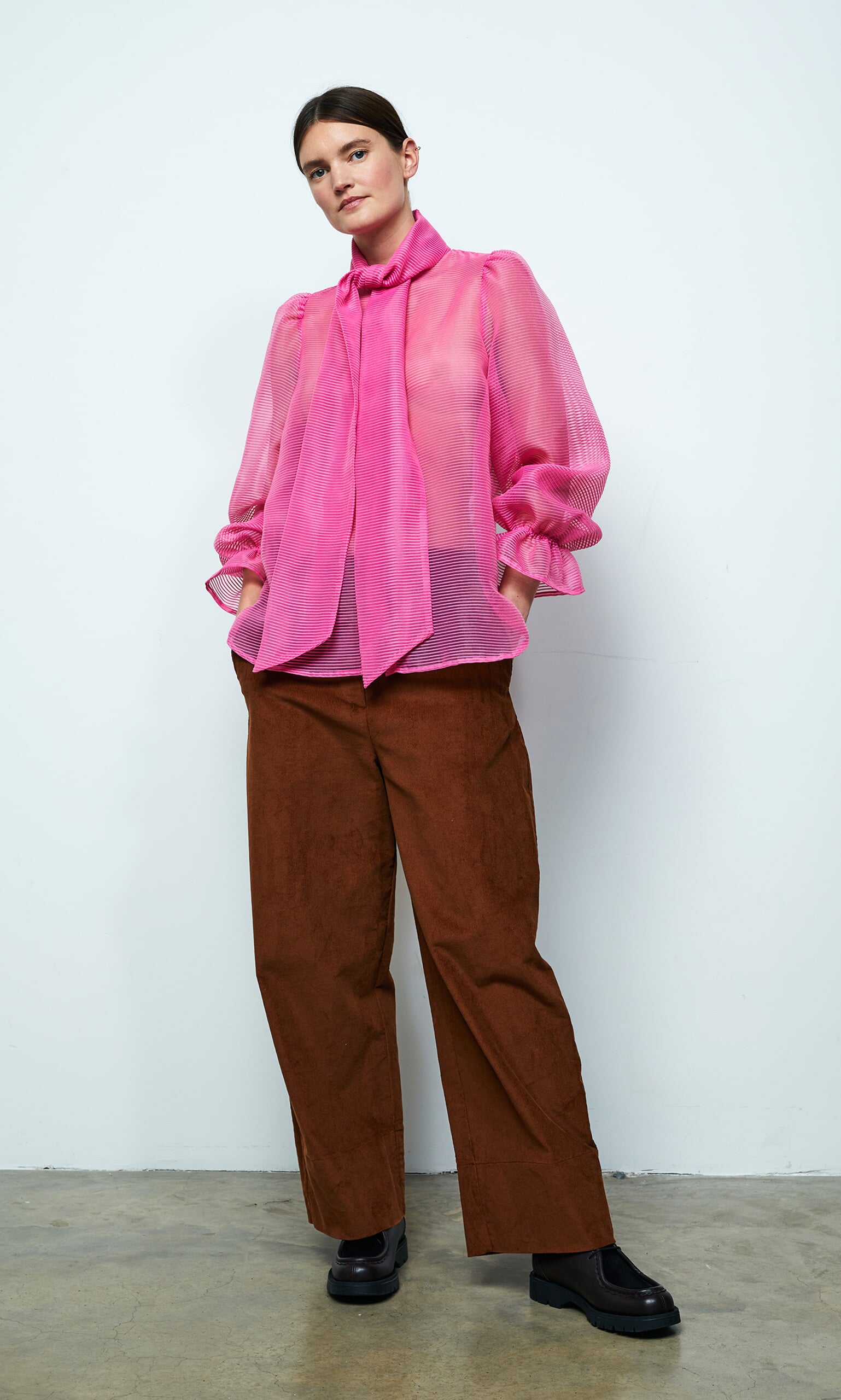 Erina pink blouse