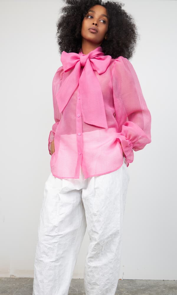 Erina pink blouse