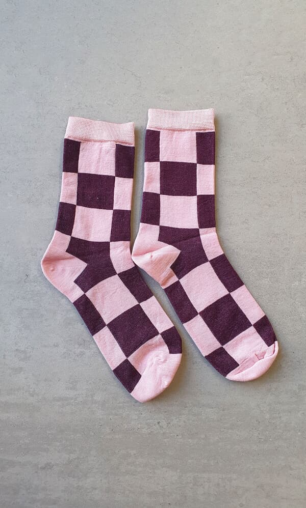 Mauve mist socks