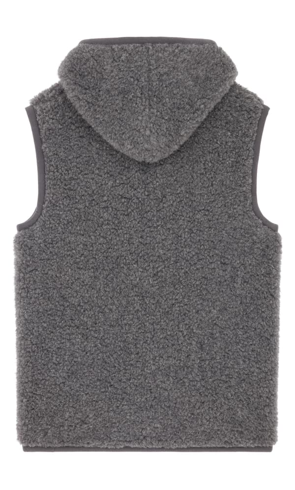 Dark Grey Wool Gilet