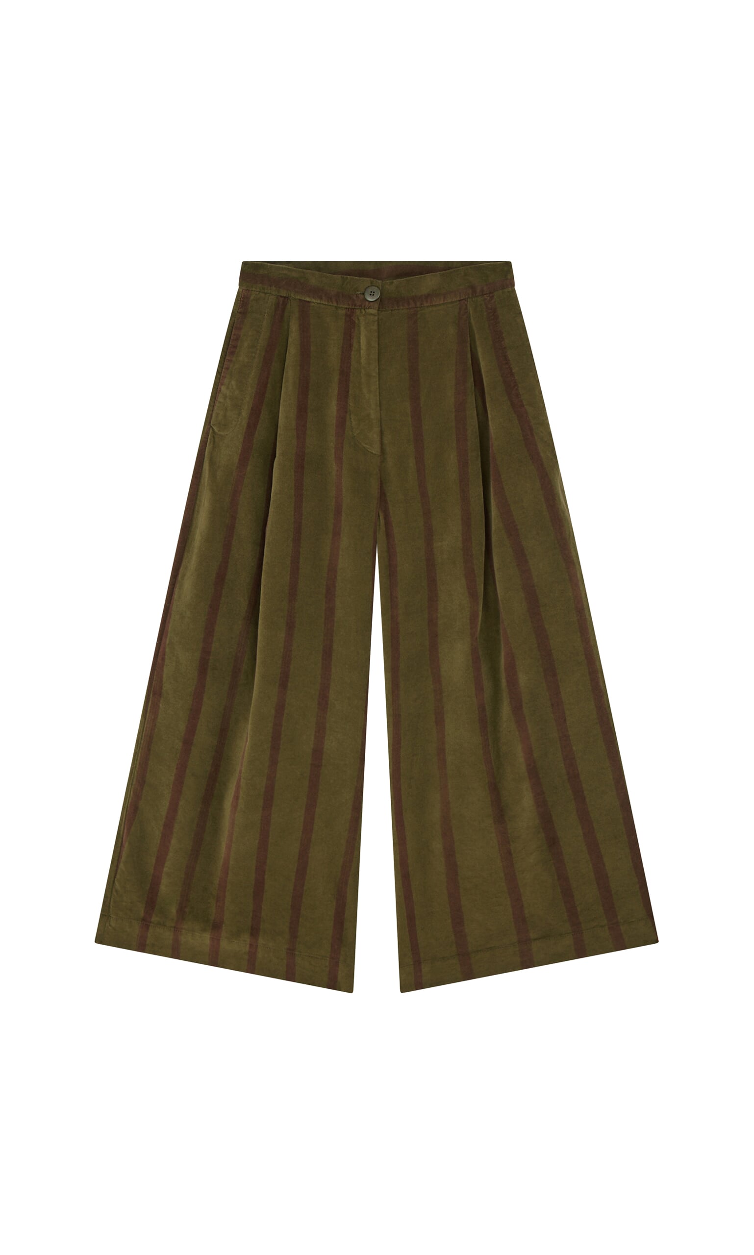 Velvet trousers Fendi Green size 48 IT in Velvet - 40634345