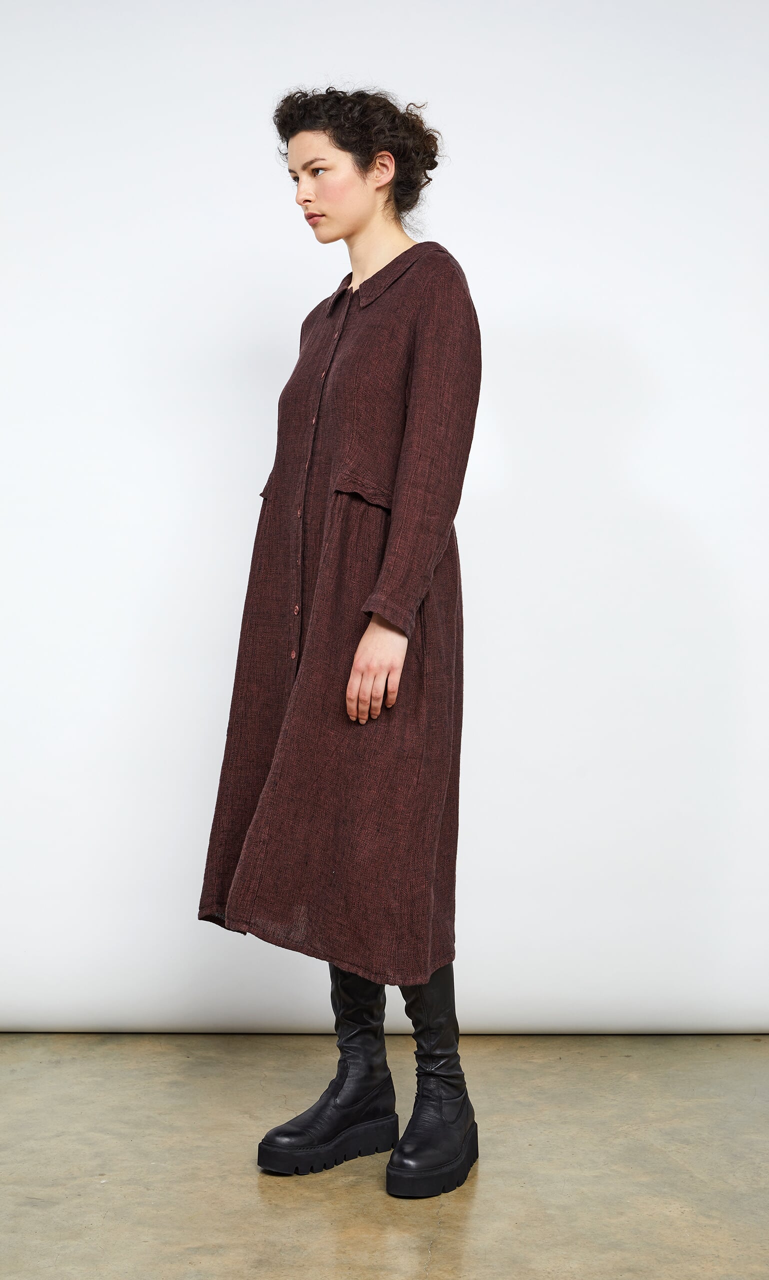 Dunwich crinkle dress