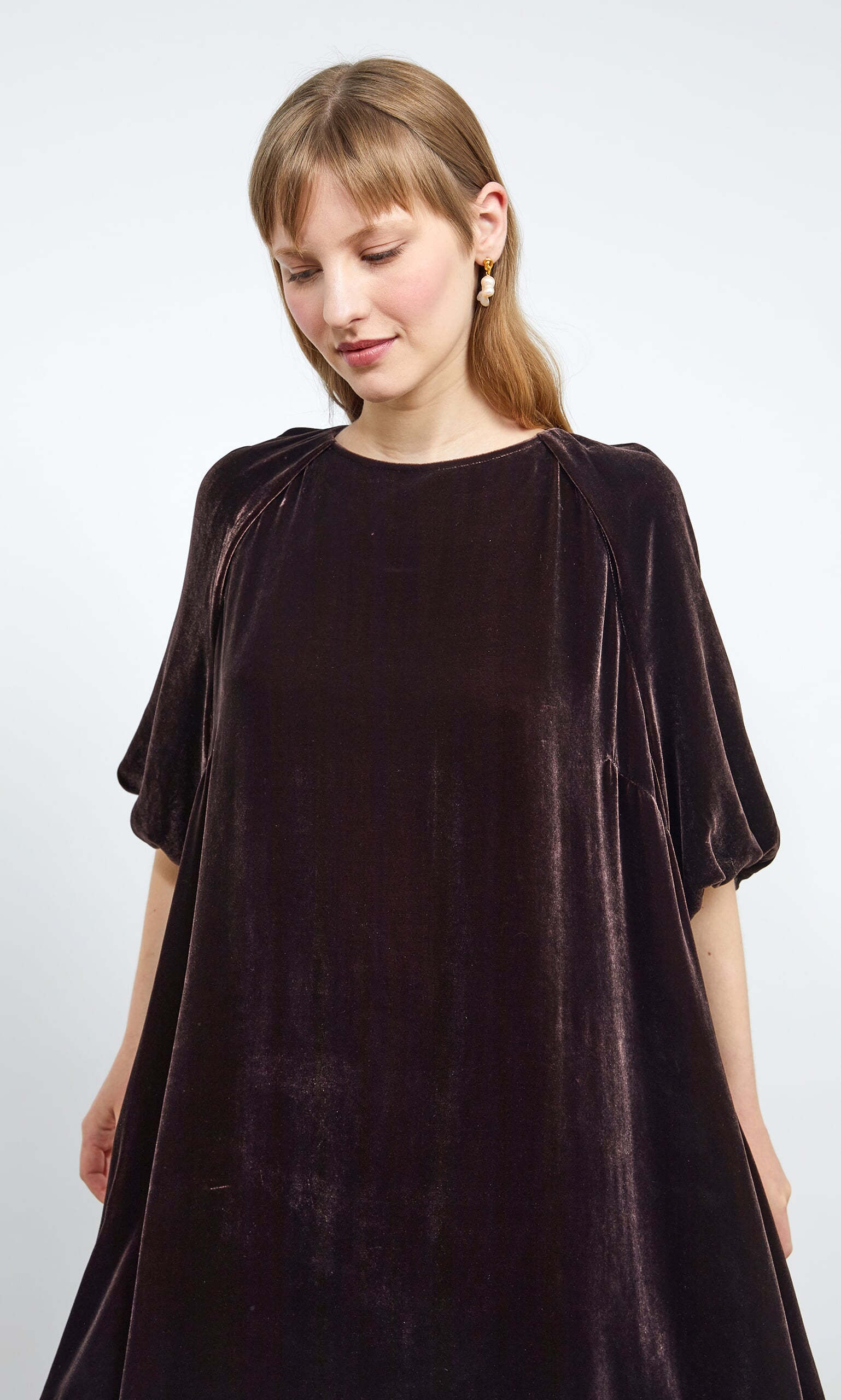 Audrey velvet dress