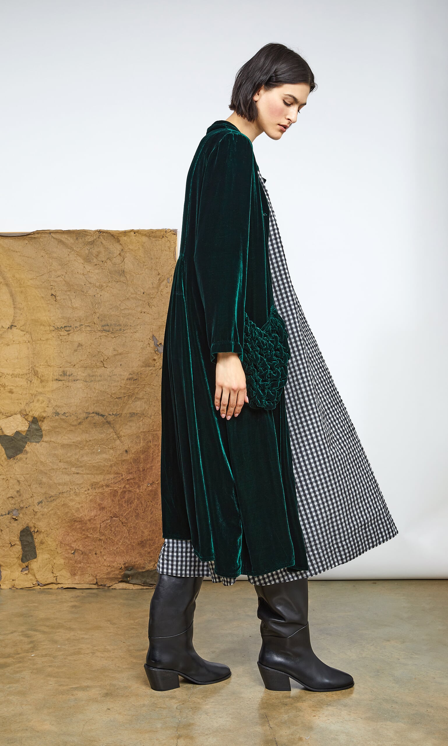 Austin velvet coat