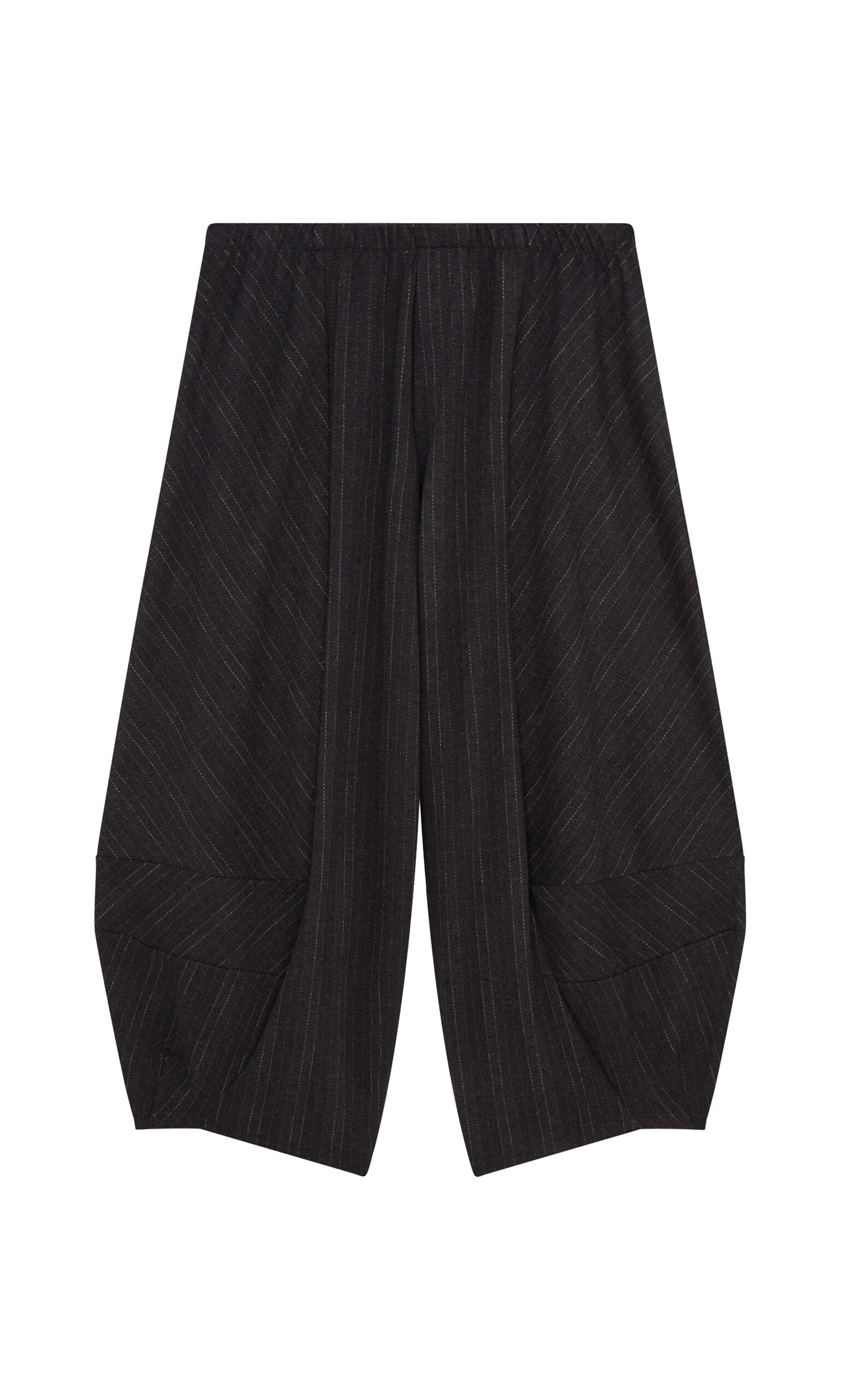 Grey pinstripe pants