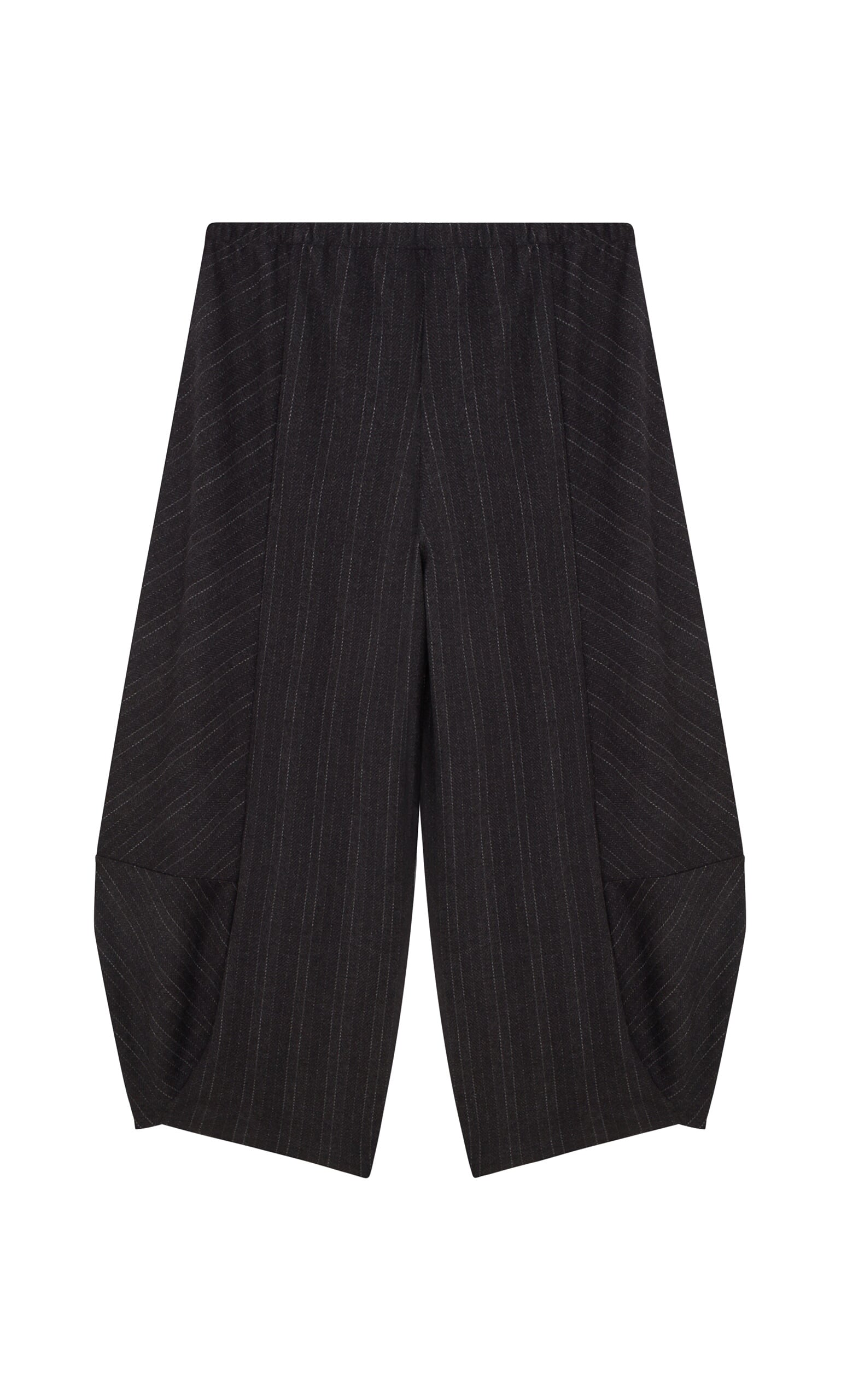 Grey pinstripe pants