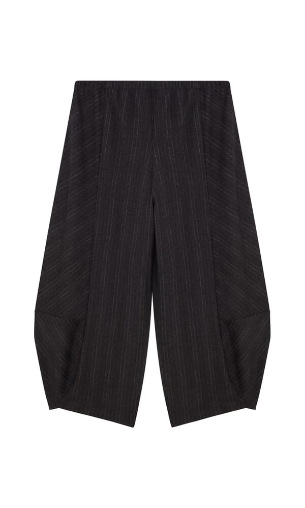 Grey pinstripe pants