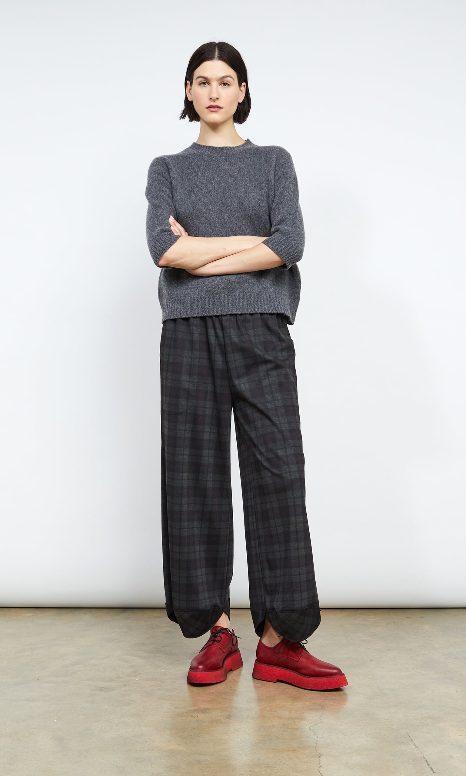 Beacon check pants