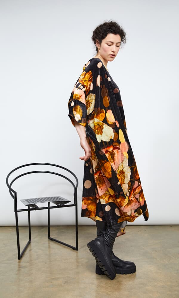Velveteen dress