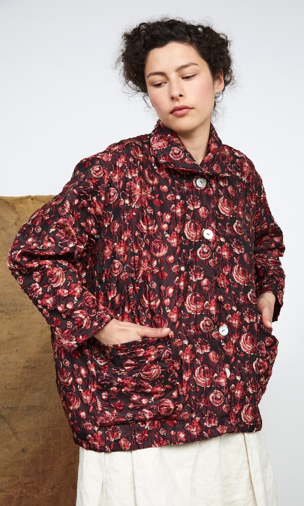 Bordo rose jacket