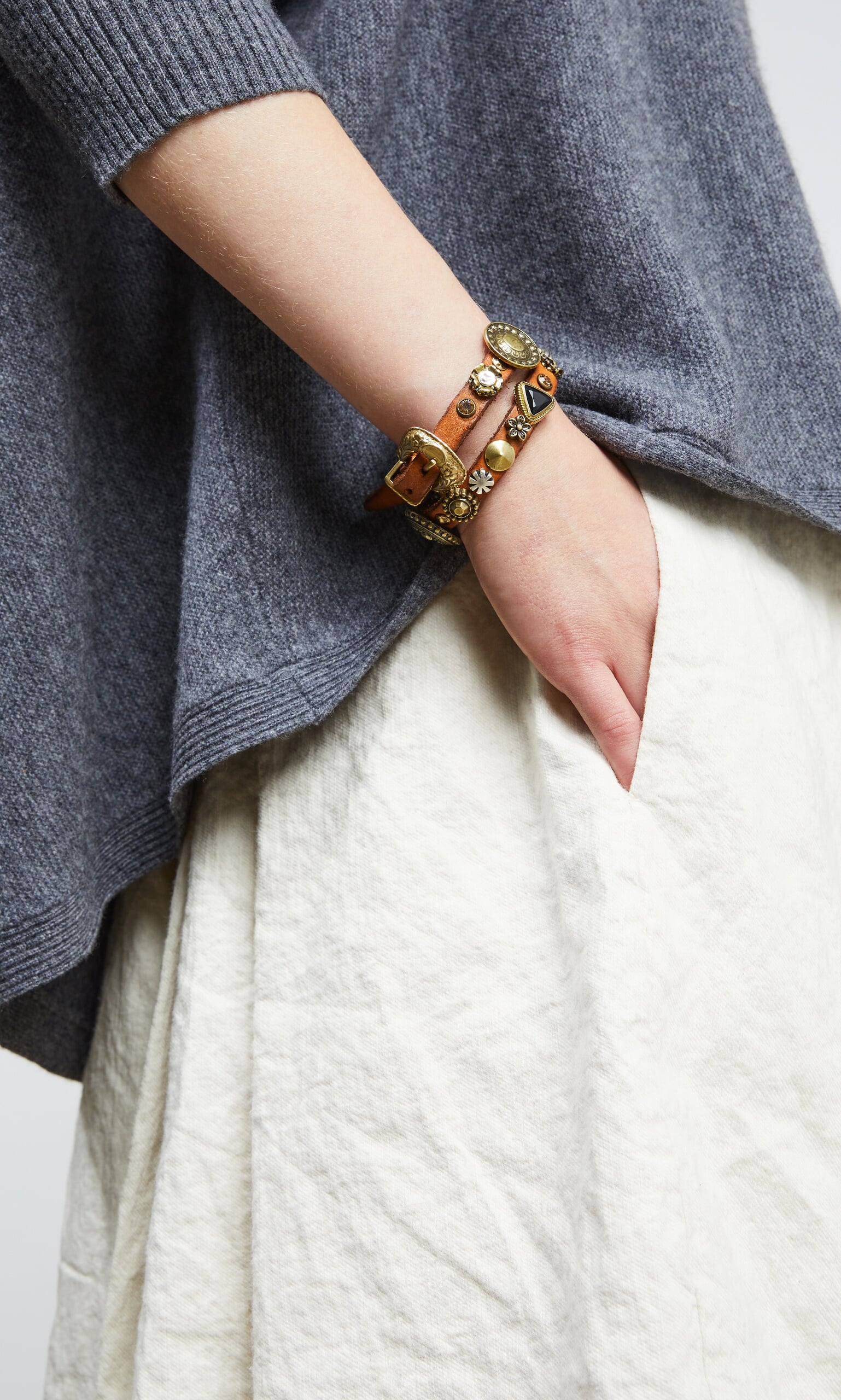 Borgie leather bracelet