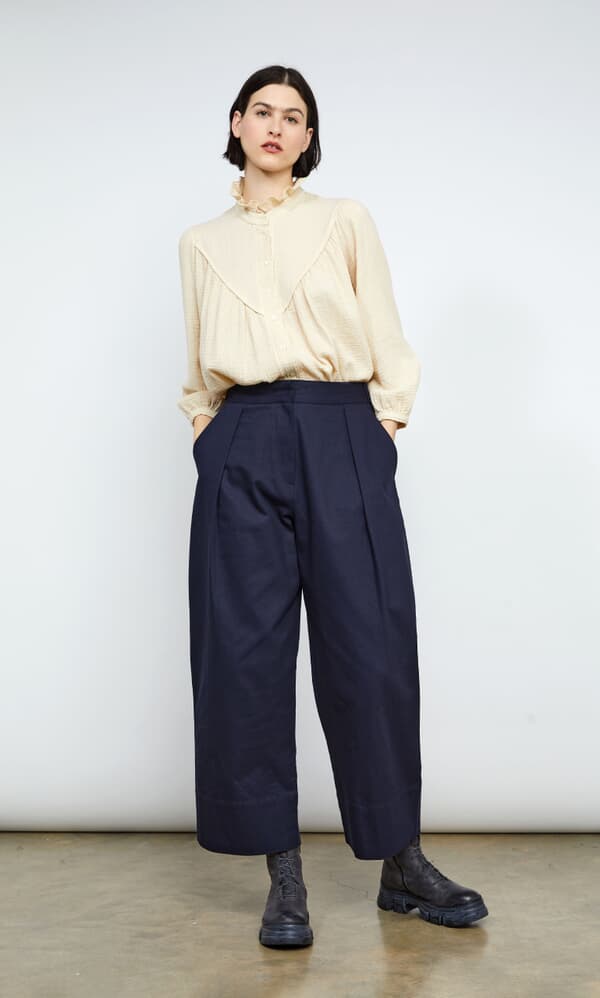Ruffle blouse