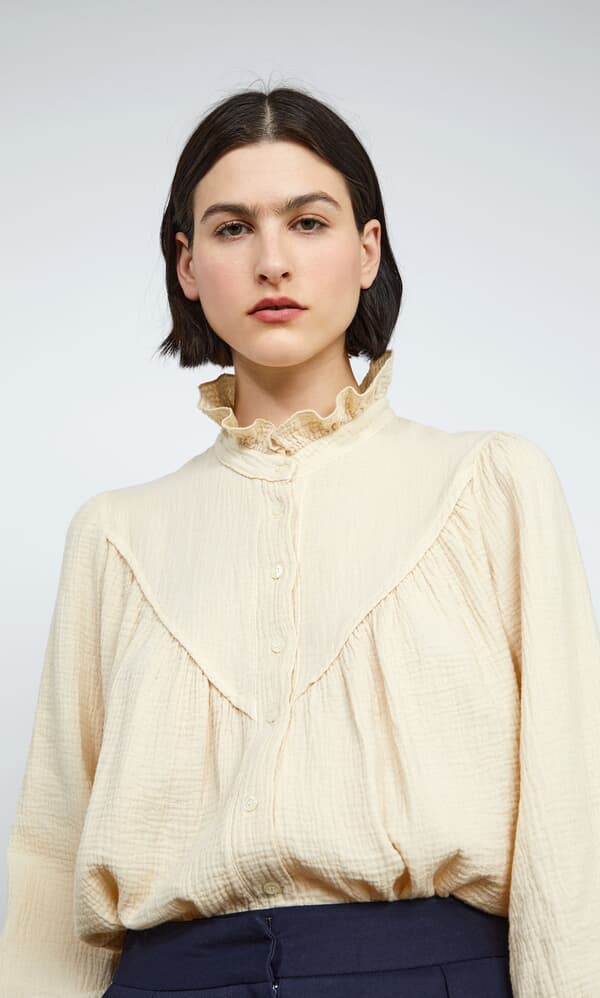 Ruffle blouse