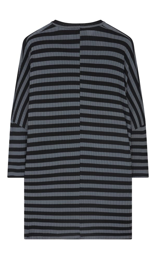Mela jersey top - grey stripe
