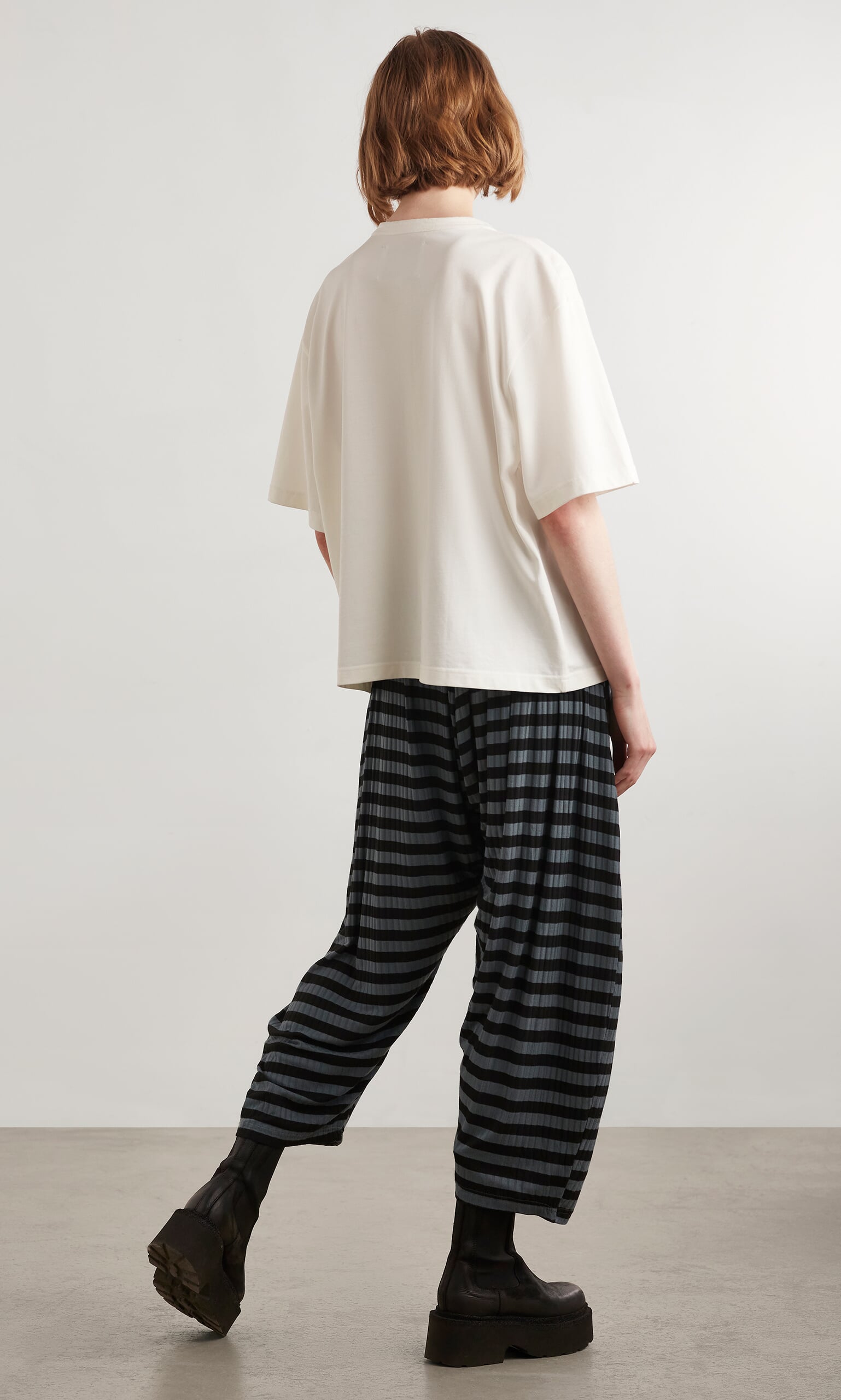 Oyster Catcher Pants - Grey Stripe