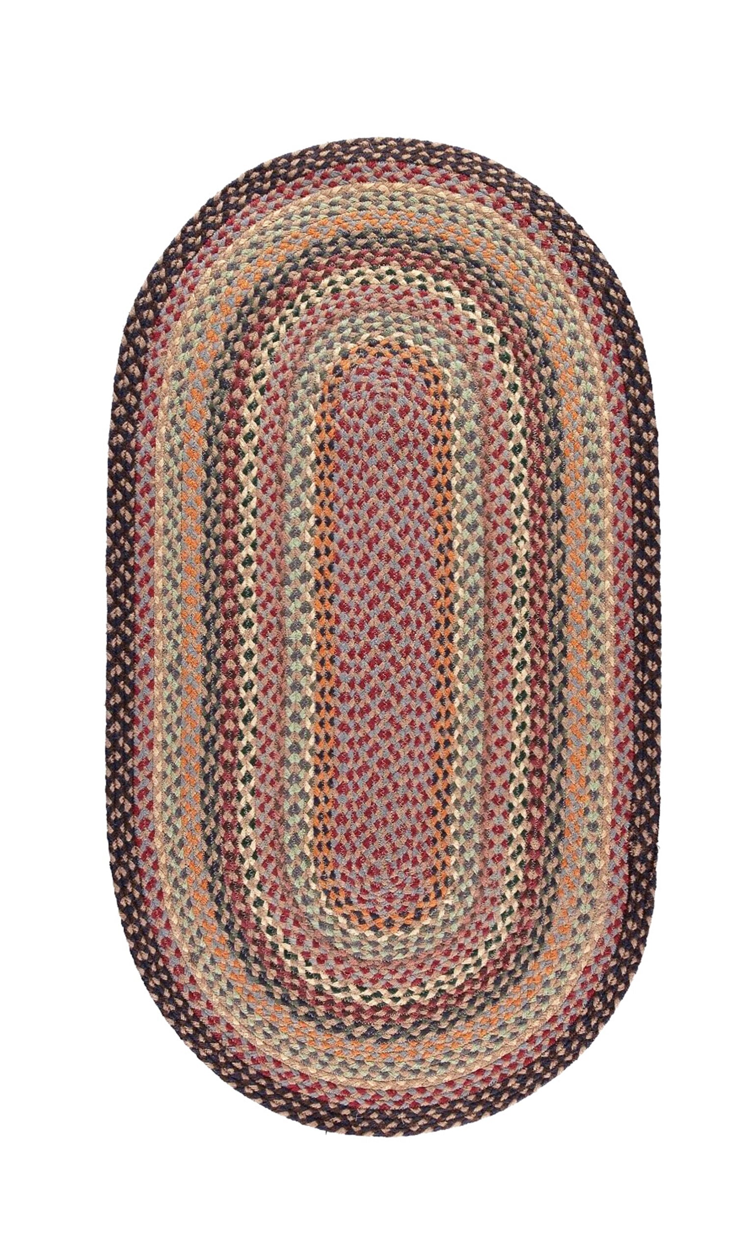 Woven runner - dusky blue