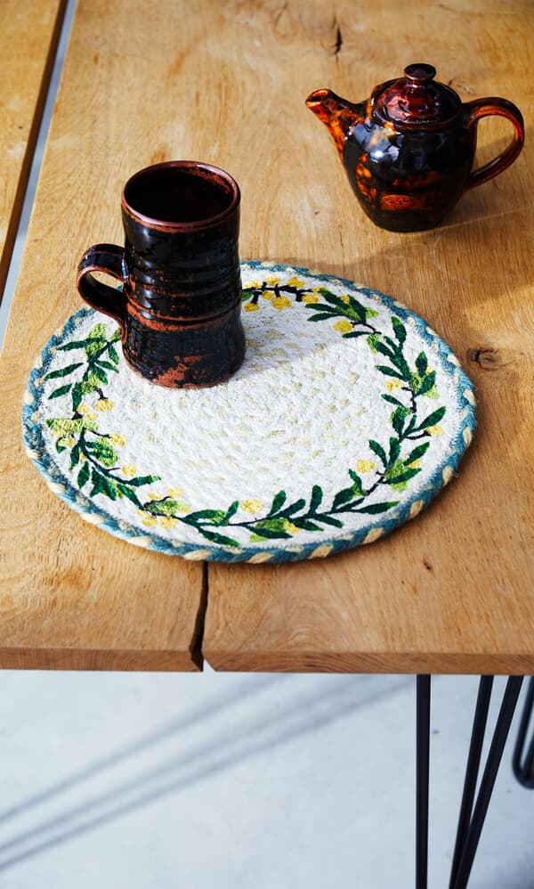 Mimosa placemats (set of 6)