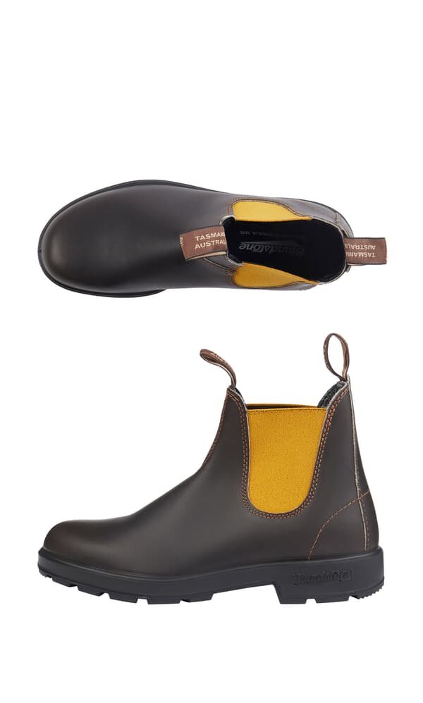 Blundstone boots -brown /mustard