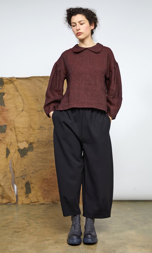 Fabel blouse - plum