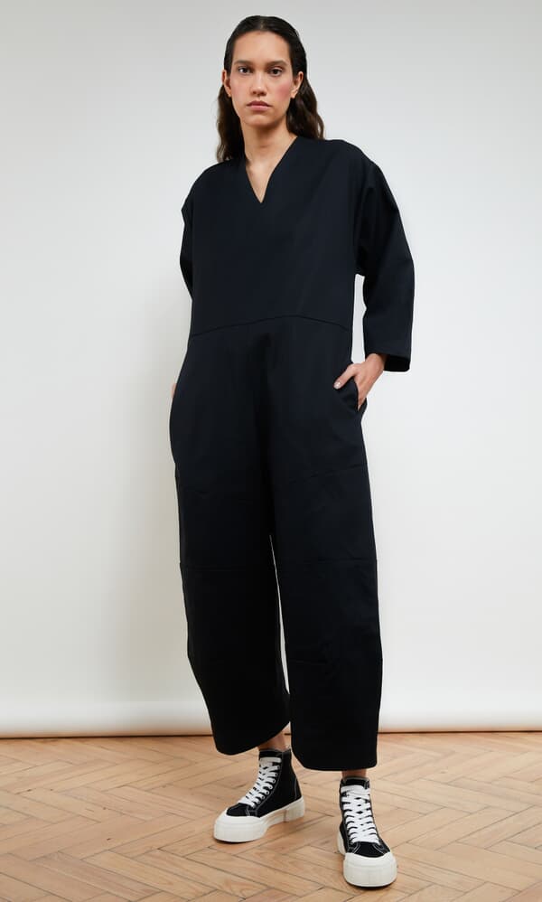 Blackish overalls - long sleeve 
