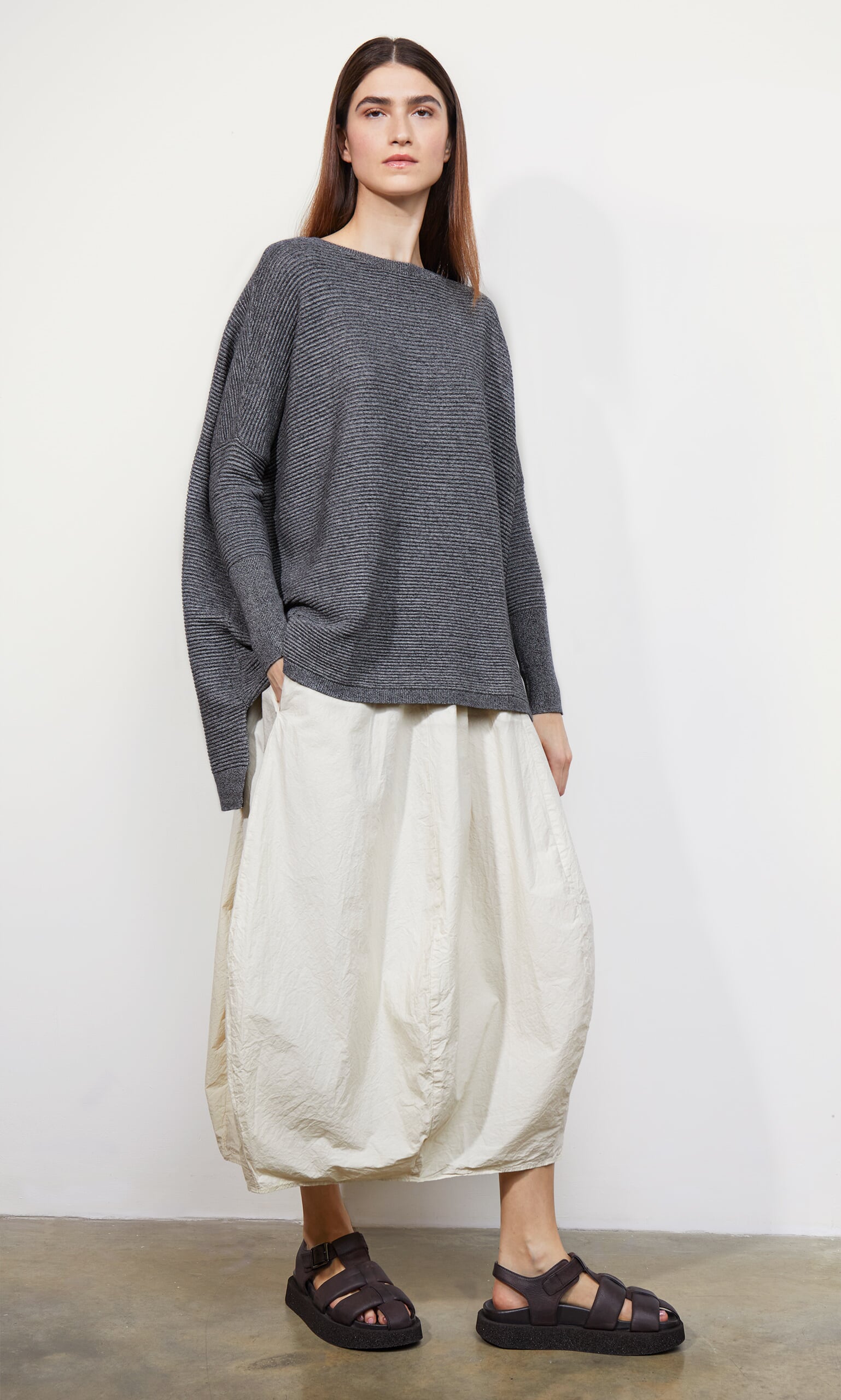 Jack Sweater - Grey Marl Twist 