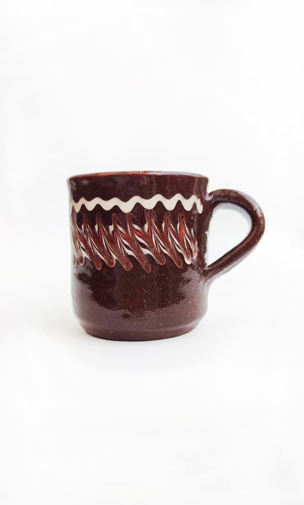 Chocolate glazed mug