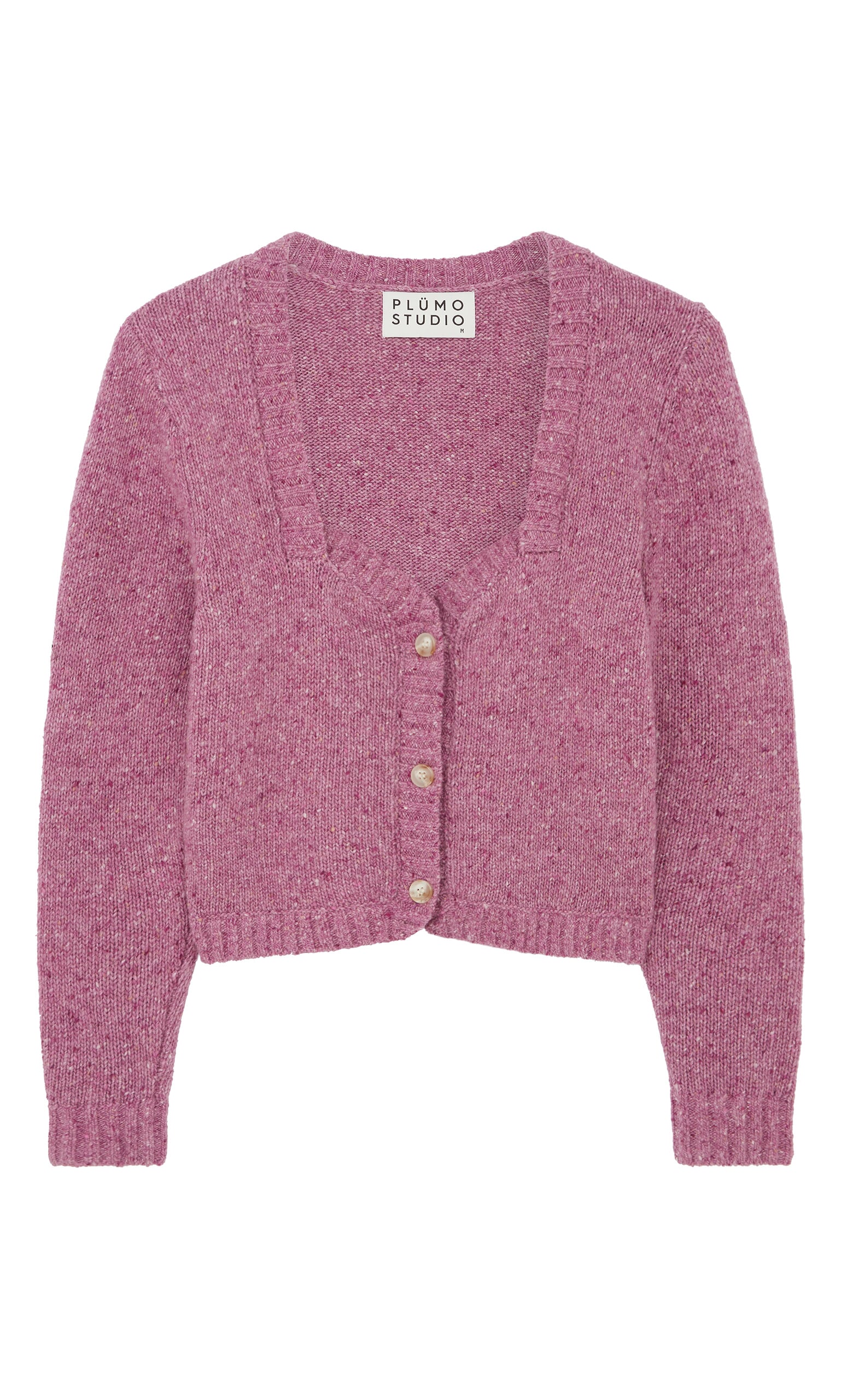 Alpine cardigan - rose - Plümo Ltd