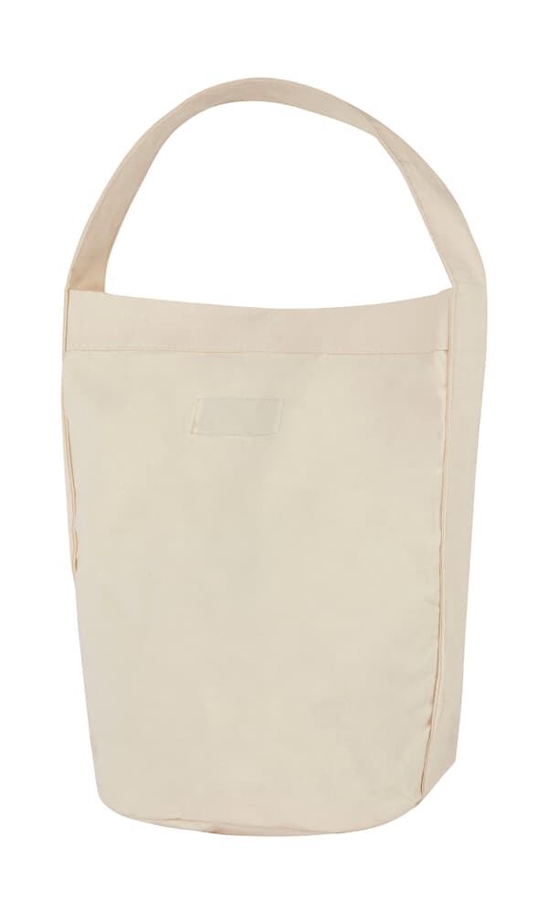 Waxed Cotton bucket bag - Cloud 