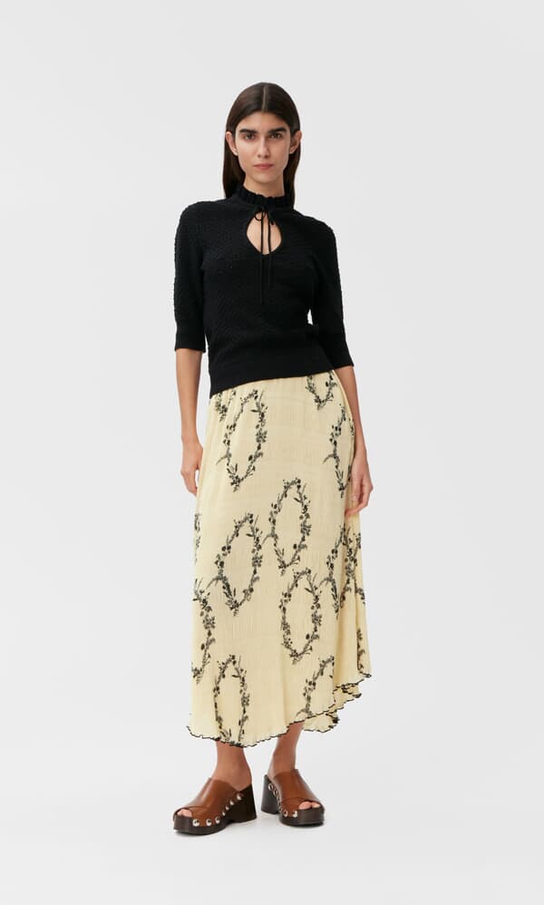 Keyhole sweater by Ganni