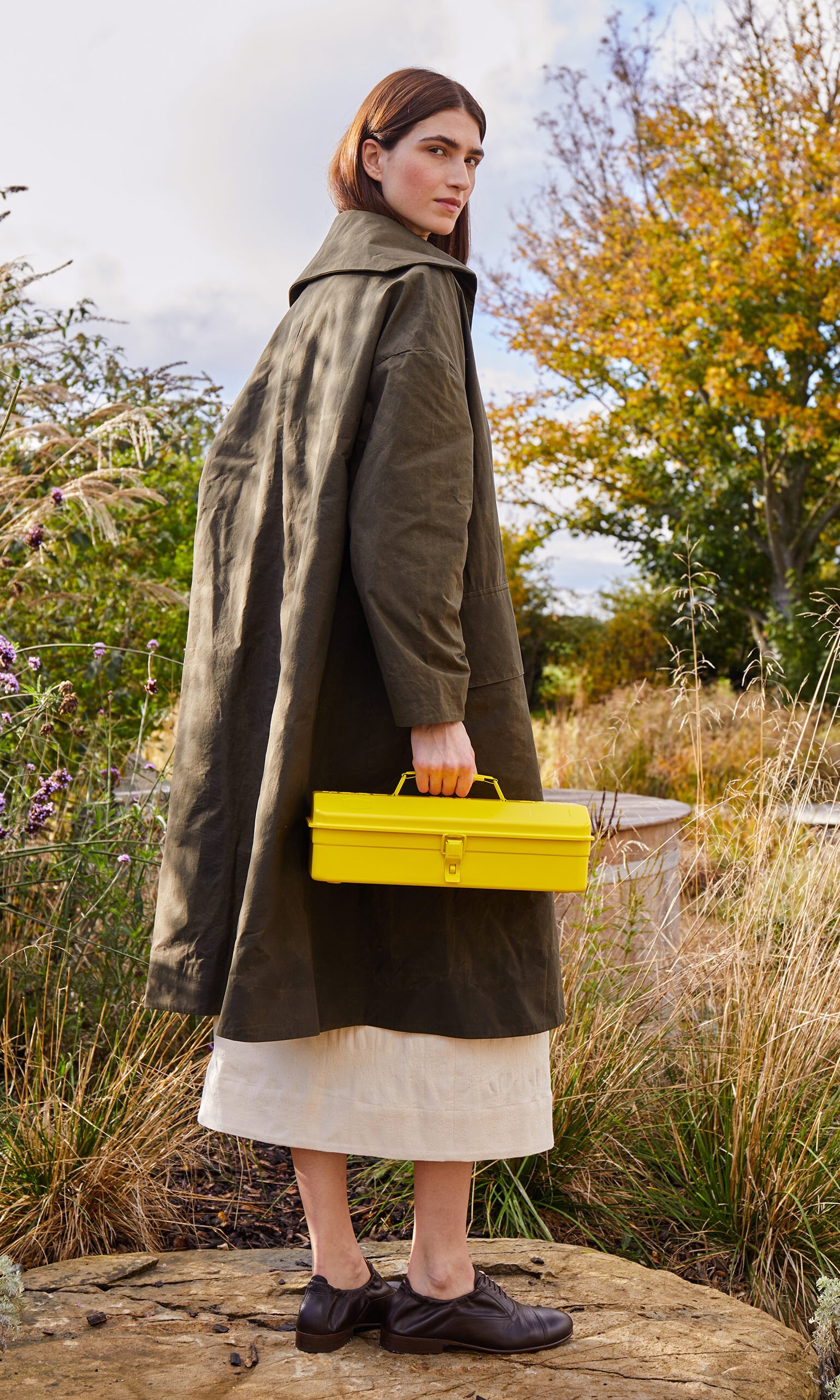 Yellow tool box